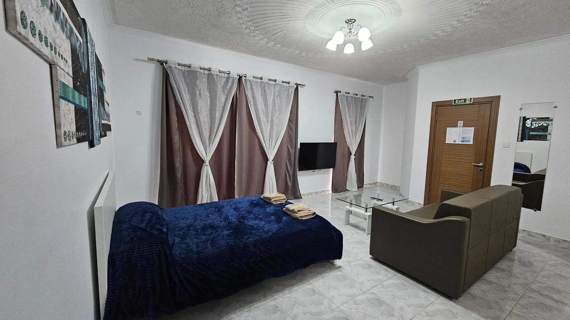 Sea-View 1 Bedroom Apt -Sleeps 4 Marsaskala Malta